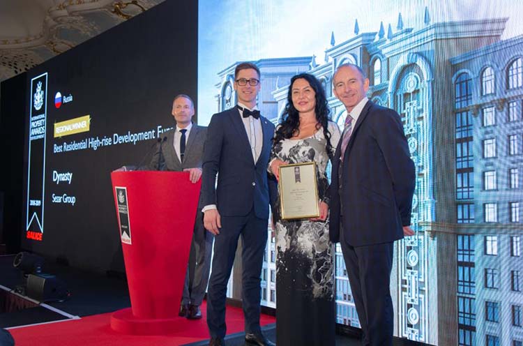 ЖК «Династия» стал лауреатом международной премии International Property Awards 2018-2019