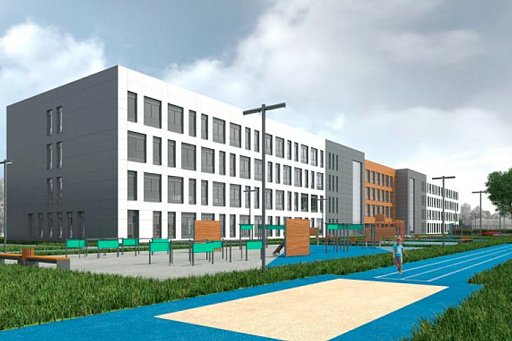 В ЖК «Одинбург» начались подготовительные работы на стройплощадке будущей школы