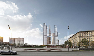 Недалеко от площади Гагарина построят жилые небоскребы