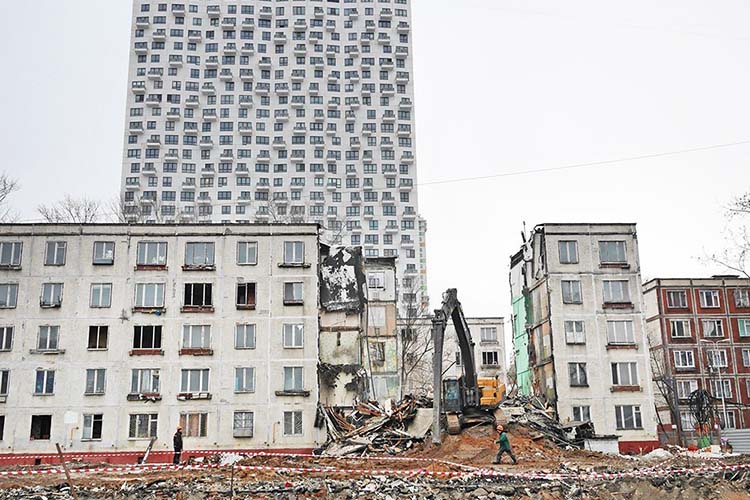 Завершен снос последней пятиэтажки «первой волны» в Юго-Западном округе Москвы