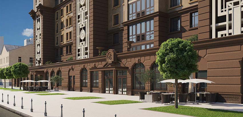 Холдинг "Sezar Group" приступил к строительству жилого комплекса «Династия» на Хорошевском шоссе