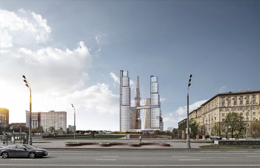 Недалеко от площади Гагарина построят жилые небоскребы