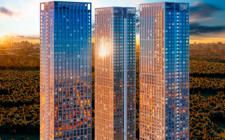 Предложение квартир в небоскребах Москвы сократилось на 13% за полгода