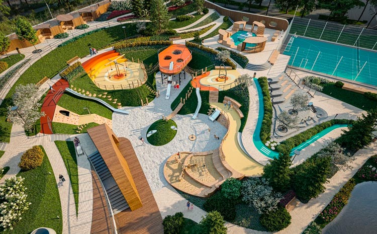 Названа самая большая премиальная детская площадка в Москве