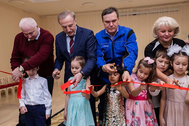 Группа «Самолёт» открыла новый детский сад в Люберцах