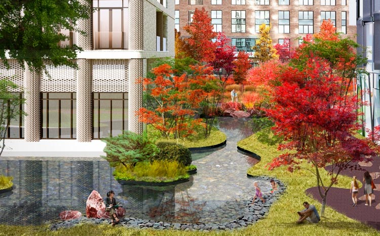 Во второй очереди ЖК FILICITY появится концептуальный ландшафтный парк с зоной для медитаций