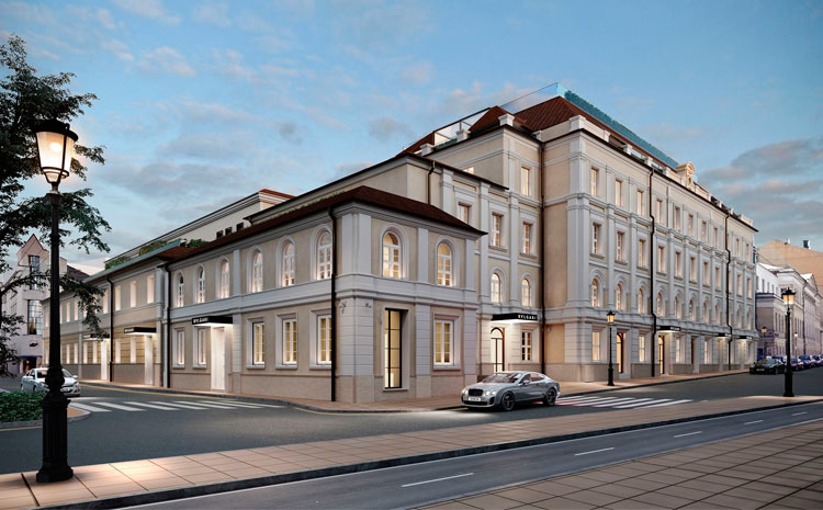 Девелоперы проекта Bvlgari Hotel & Residences Moscow, международная компания Wainbridge и MRGroup, сообщают об устройстве плиты перекрытия нулевого уровня будущего здания