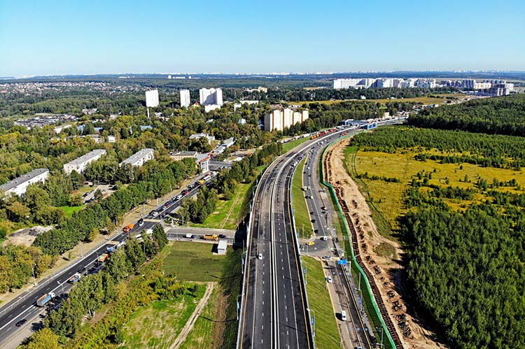 Жителям Новых Ватутинок доступно обновленное Калужское шоссе