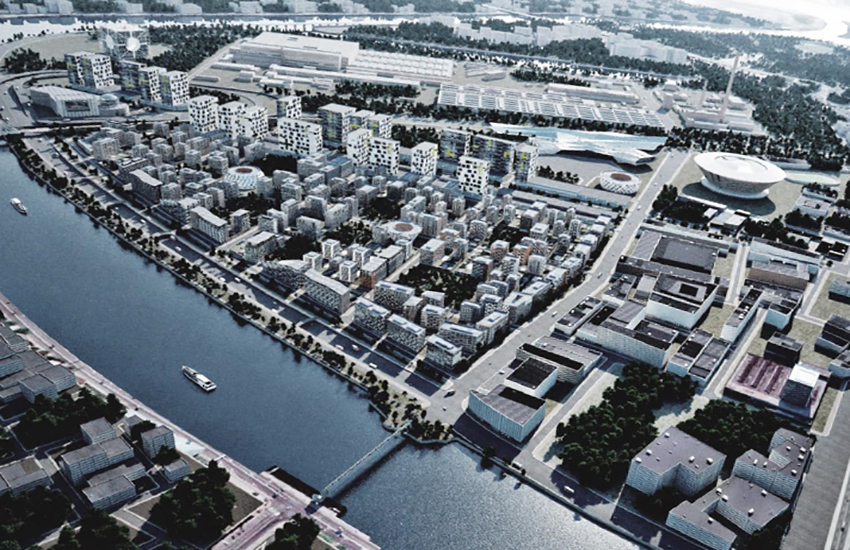 Площадь построенного на месте промзон жилья в 2016 г. превысит 600 тыс. кв. м