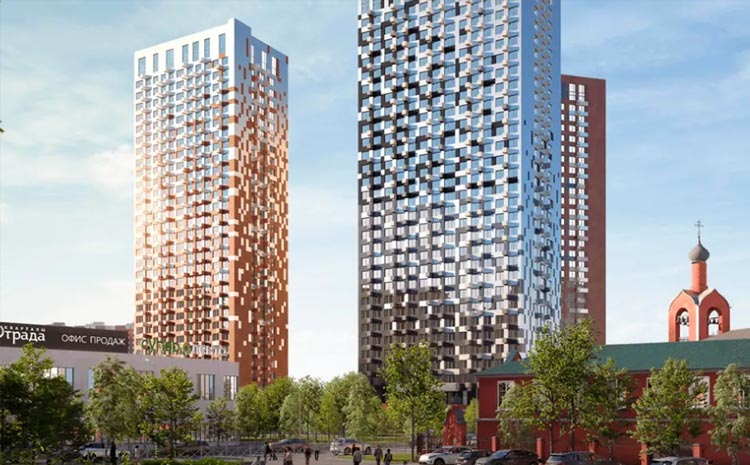 В сердце Красногорска началось строительство ЖК «Сити квартал Отрада»