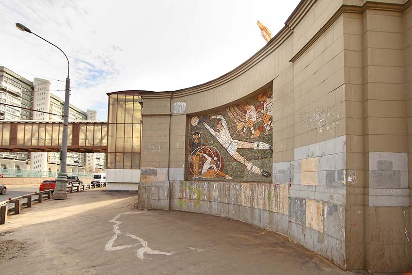 Мозаичные панно 60-х годов ХХ века украсят территорию ЖК «Царская площадь» после реставрации
