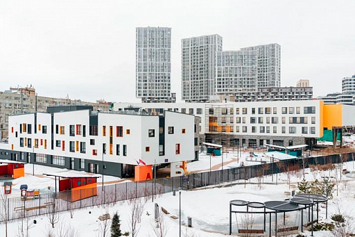 Донстрой завершает фасады в школе проекта «Символ»