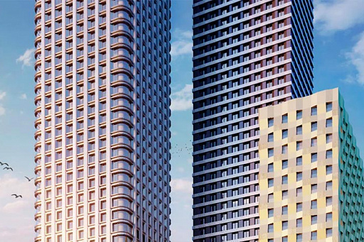 Строительство жилого комплекса D1 вышло на завершающую стадию