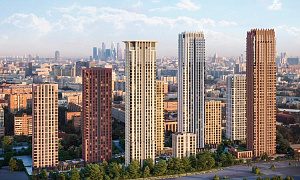 В  ЖК «Павелецкая Сити» возводится до 5 этажей в месяц