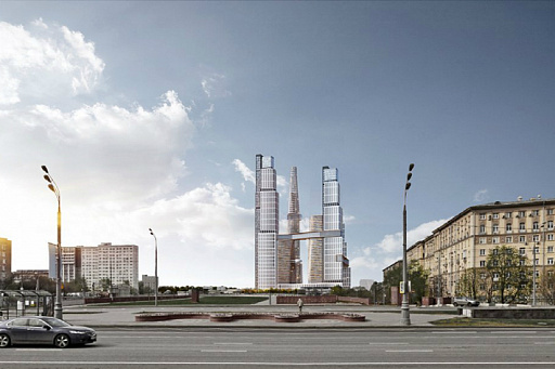 Недалеко от площади Гагарина построят жилые небоскребы