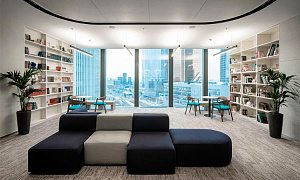 Новая штаб-квартира MR Group в бизнес-центре Neva Towers реализована в формате умного офиса