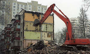 Заместитель мера Москвы: «Около 60 млн. тонн мусора - таков результат сноса старых пятиэтажных домов»