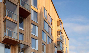 При реновации пятиэтажек может использоваться метод древесного домостроения