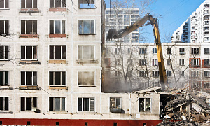 В Москве будут снесены еще 108 старых пятиэтажек