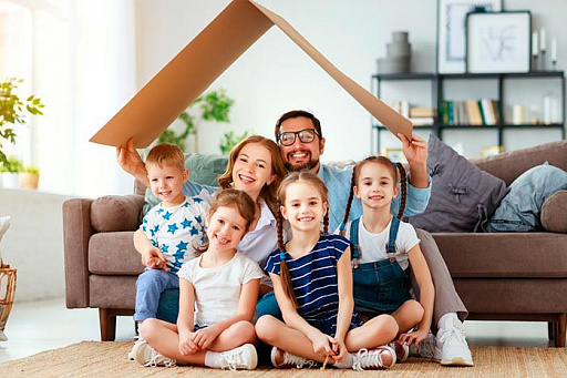 Для многодетных семей упростили порядок выплаты 450 тыс. рублей по ипотечному кредиту