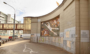 Мозаичные панно 60-х годов ХХ века украсят территорию ЖК «Царская площадь» после реставрации