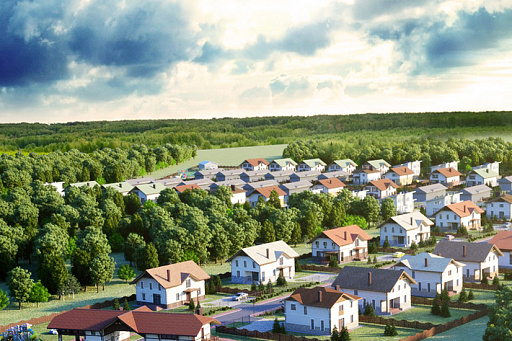 Падение спроса на коттеджи Новой Москвы достигло 30-40%