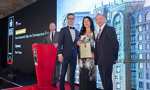 ЖК «Династия» стал лауреатом международной премии International Property Awards 2018-2019